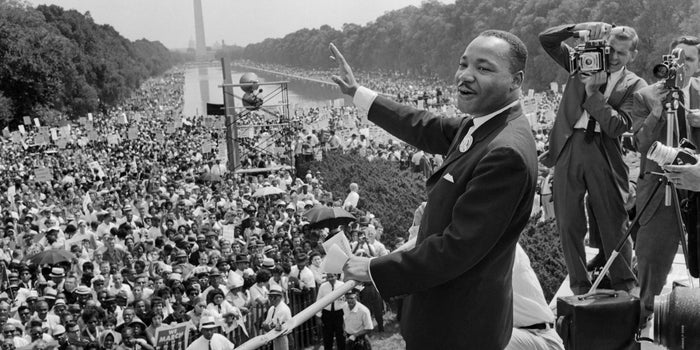 MLK During March on Washington
